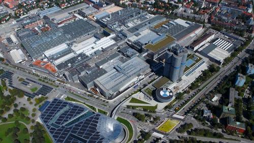BMW headquarters in Usine.