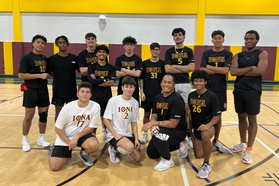 The club men's volleyball team.