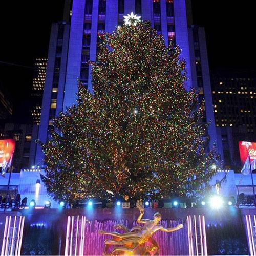 The Tree at Rockafeller Center.